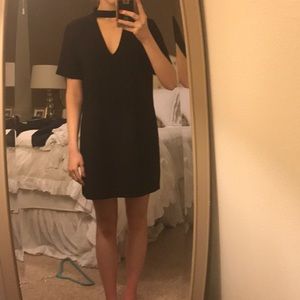 Zara Mini Dress with Collar Detail